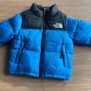 The North Face Kids Puffer Jacket in Blue and Black